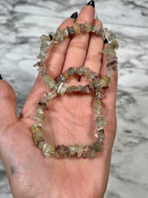 Load image into Gallery viewer, RAINBOW FLUORITE CHIP BRACELET
