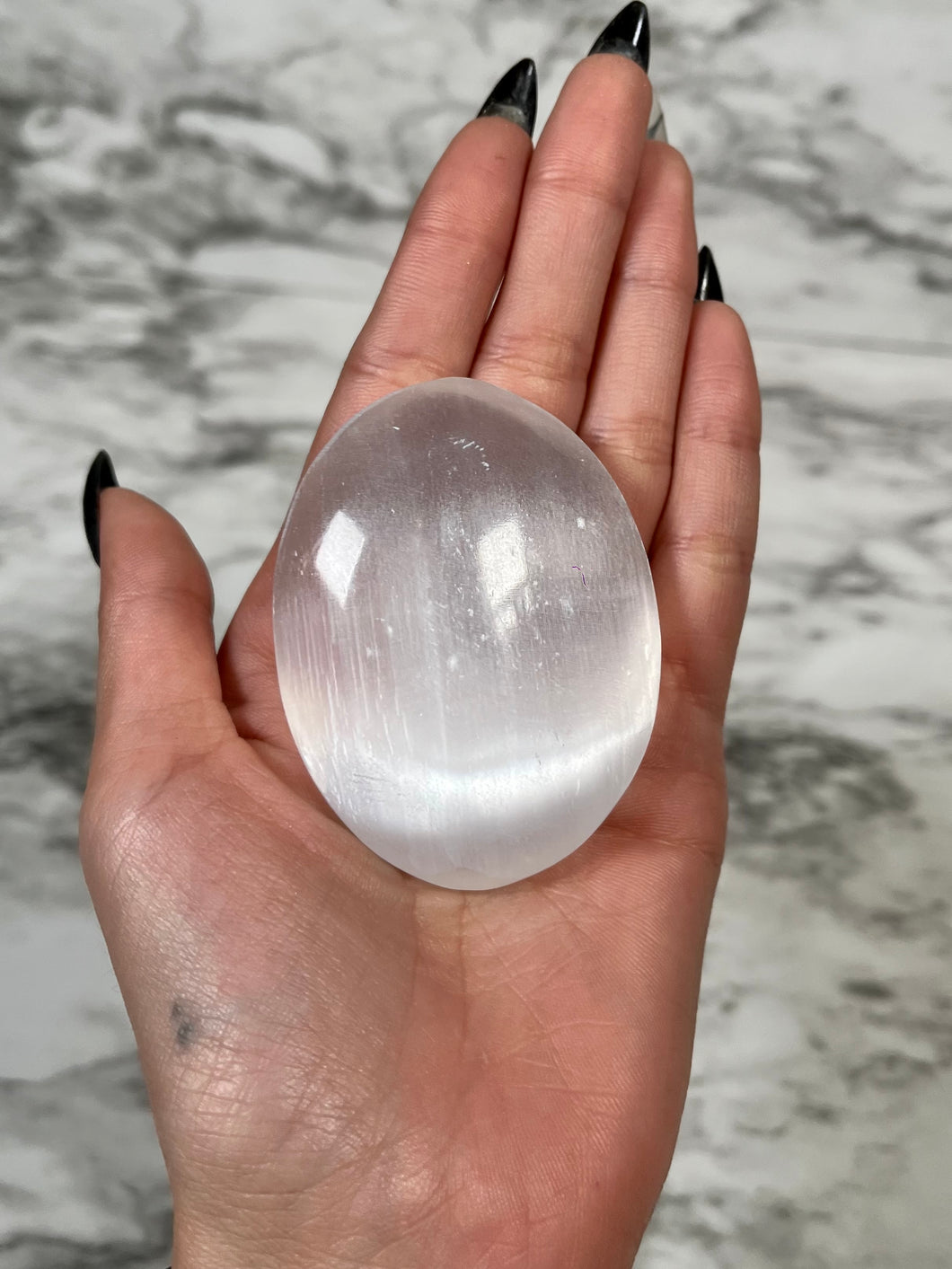 SATIN SPAR SELENITE PALMSTONE