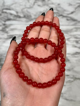 Load image into Gallery viewer, 6MM CARNELIAN BRACELET
