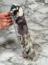 Load image into Gallery viewer, 3LB SEA JASPER X TREE AGATE TOWER
