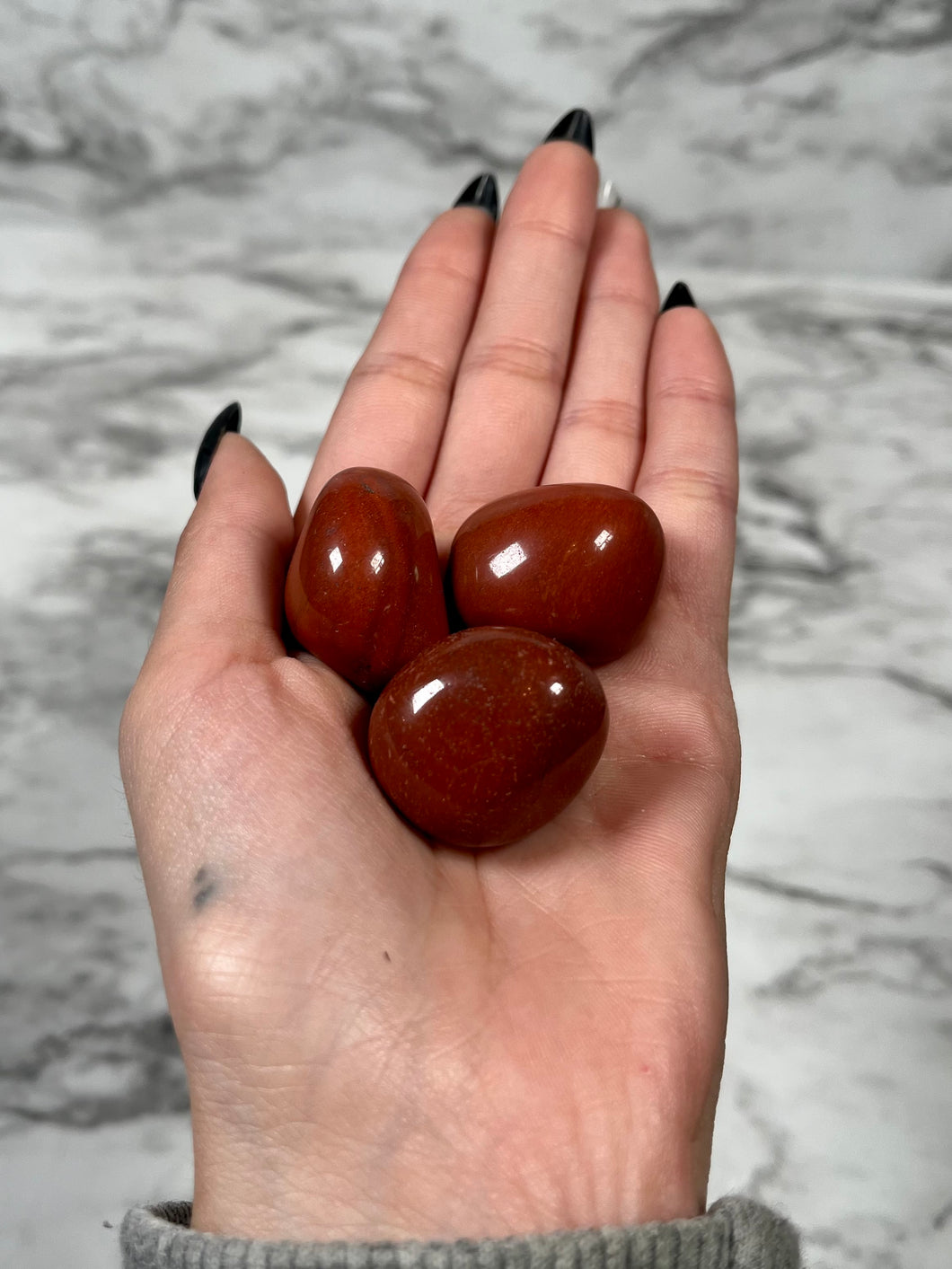 TUMBLED RED JASPER