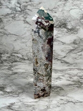 Load image into Gallery viewer, 3LB SEA JASPER X TREE AGATE TOWER
