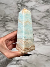 Load image into Gallery viewer, CARIBBEAN CALCITE OBELISK
