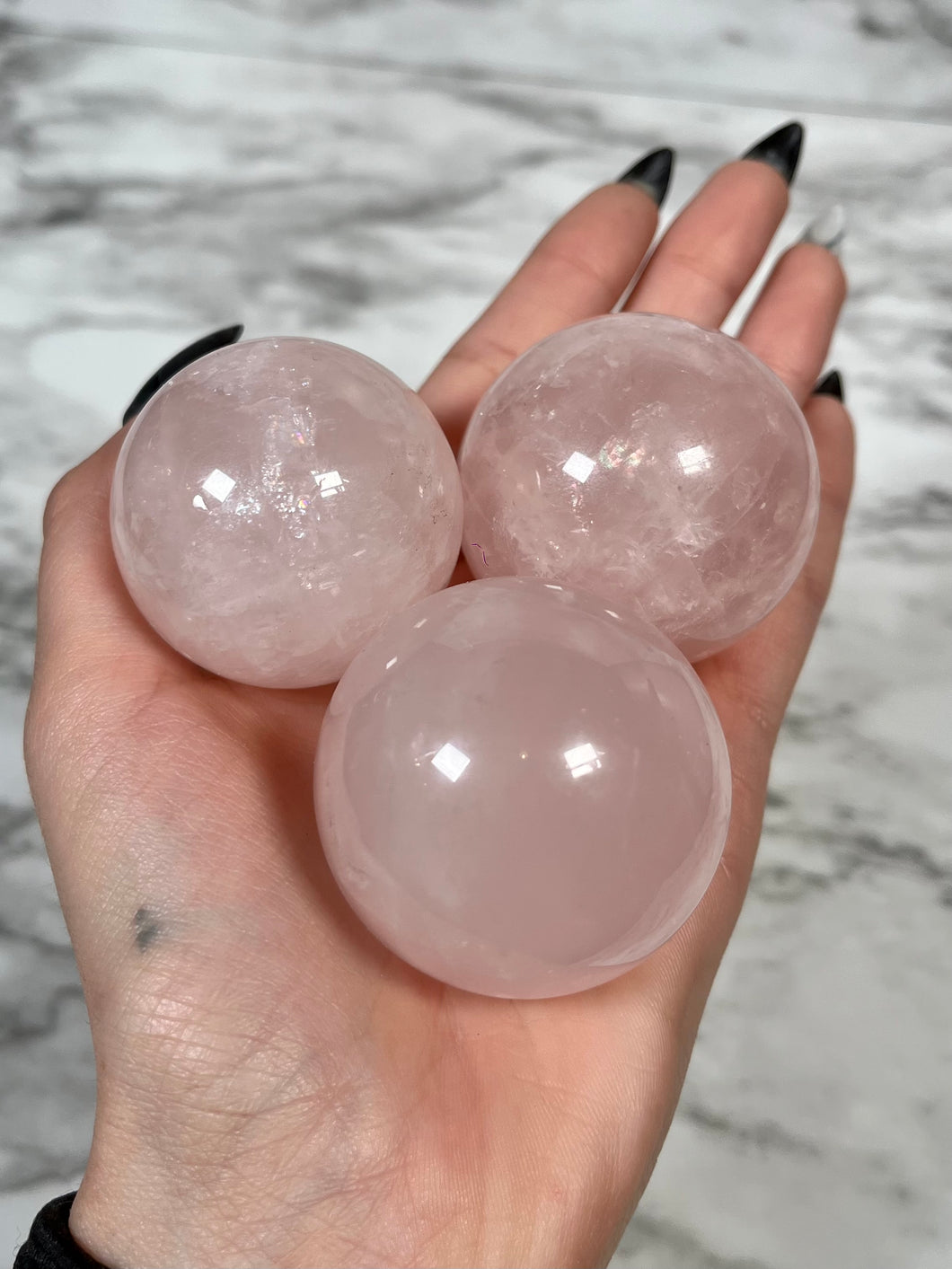 ROSE QUARTZ SPHERE