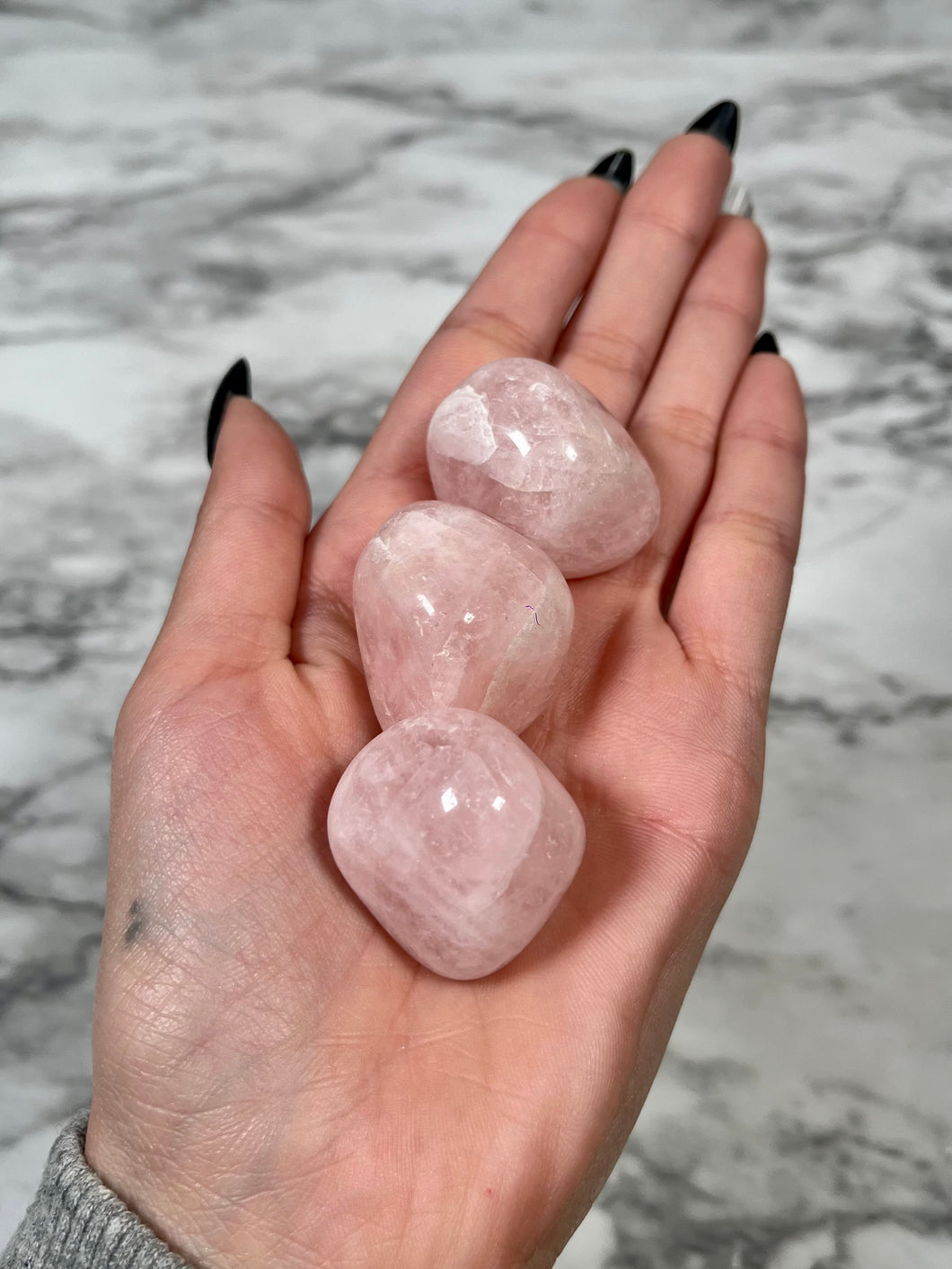 TUMBLED ROSE QUARTZ