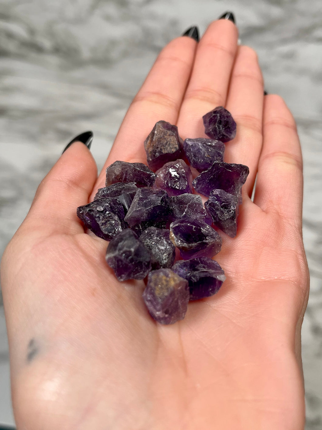 MINI RAW DEEP AMETHYST