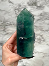 Load image into Gallery viewer, SEMI-POLISHED FLUORITE TOWER
