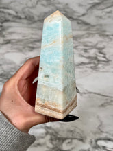 Load image into Gallery viewer, CARIBBEAN CALCITE OBELISK
